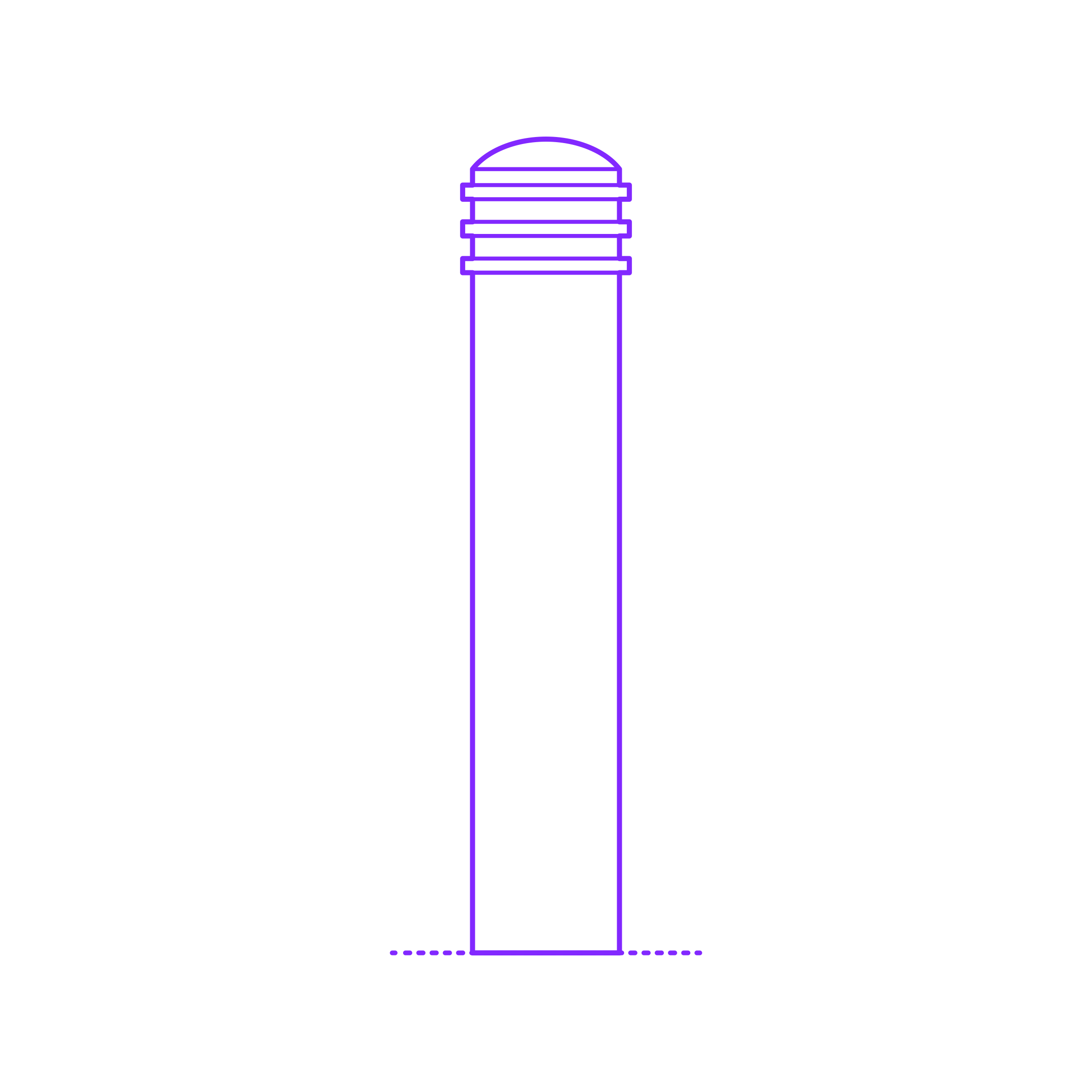 Buildings Bollards Silhouette Cutting Svg Files Free Vectors